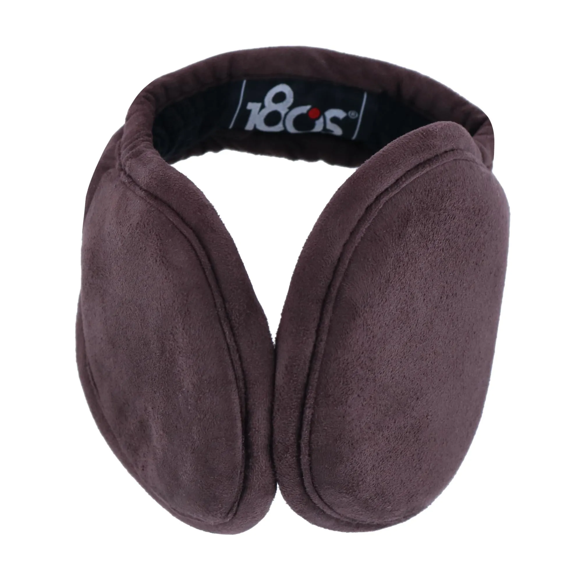 180s Tuckerman Leather Suede Wrap Around Earmuffs