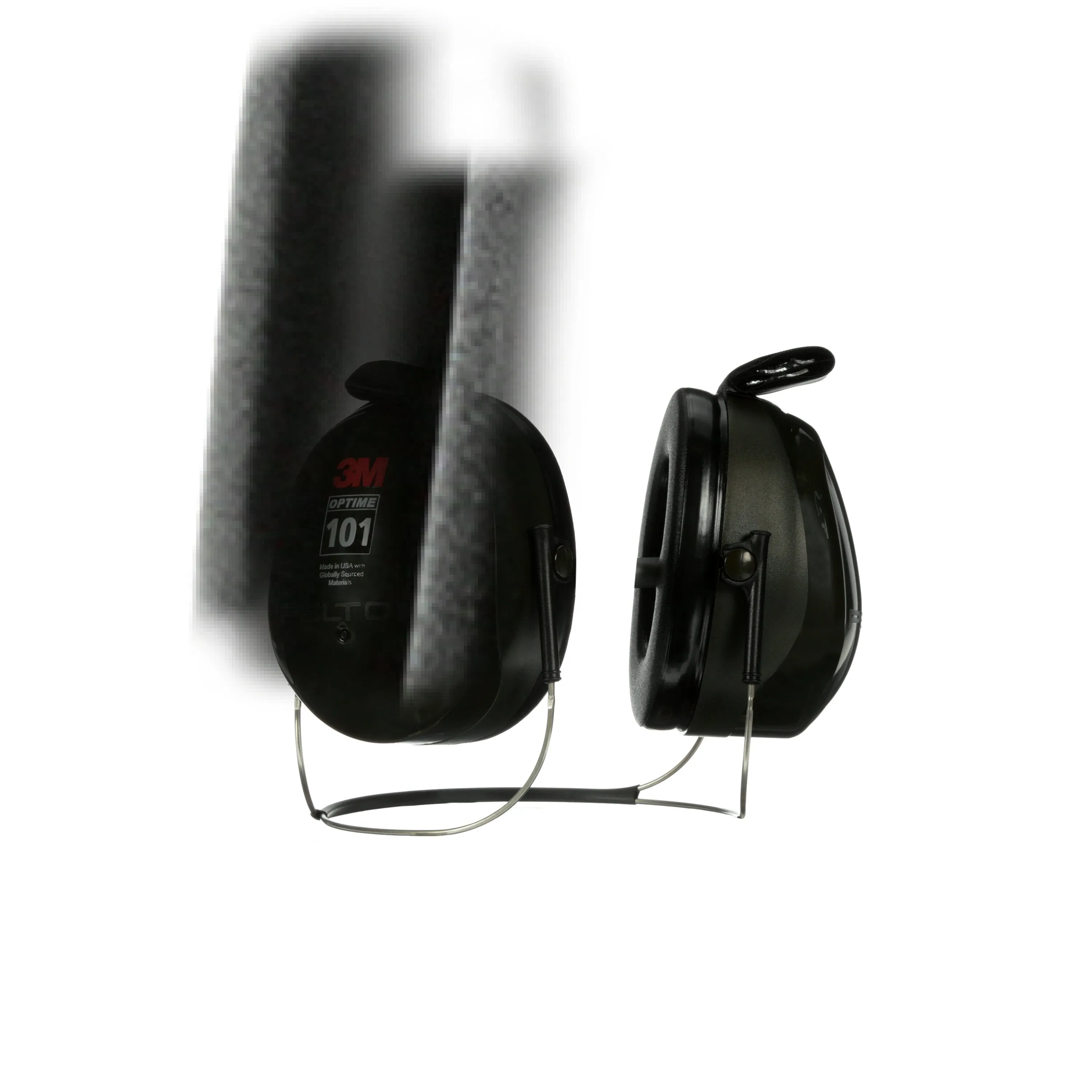 3M PELTOR Optime 101 Earmuffs H7B, Behind-the-Head