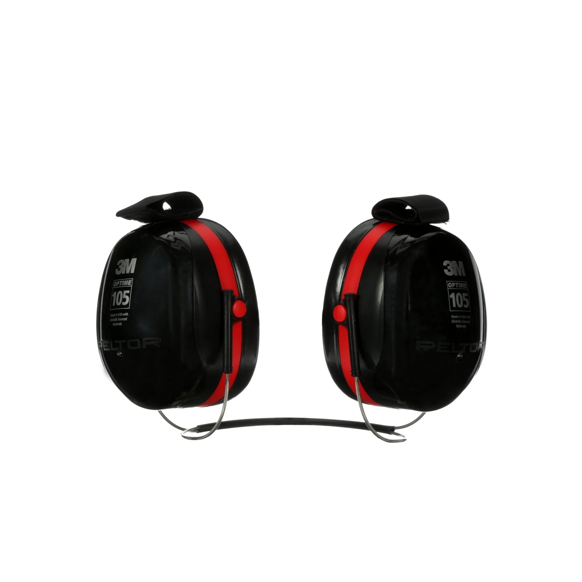 3M PELTOR Optime 105 Earmuffs H10B, Behind-the-Head