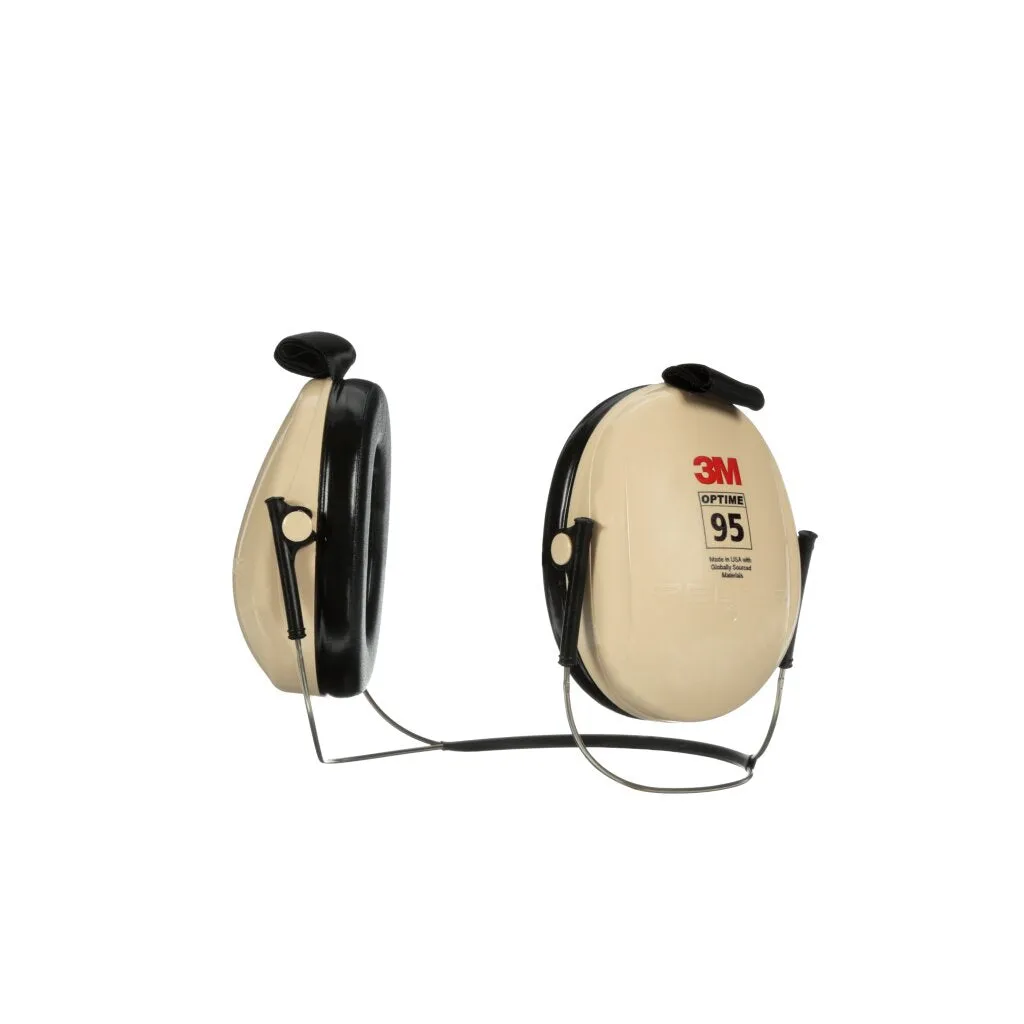 3M PELTOR Optime 95 Earmuffs H6B/V, Behind-the-Head