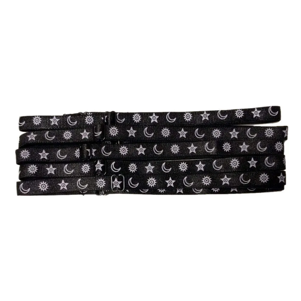 Adjustable Elastic Bra Strap Headbands