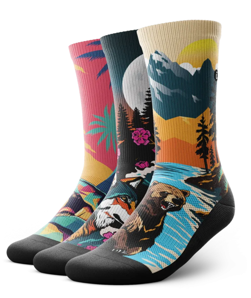 Apex Crew Socks 3-Pack