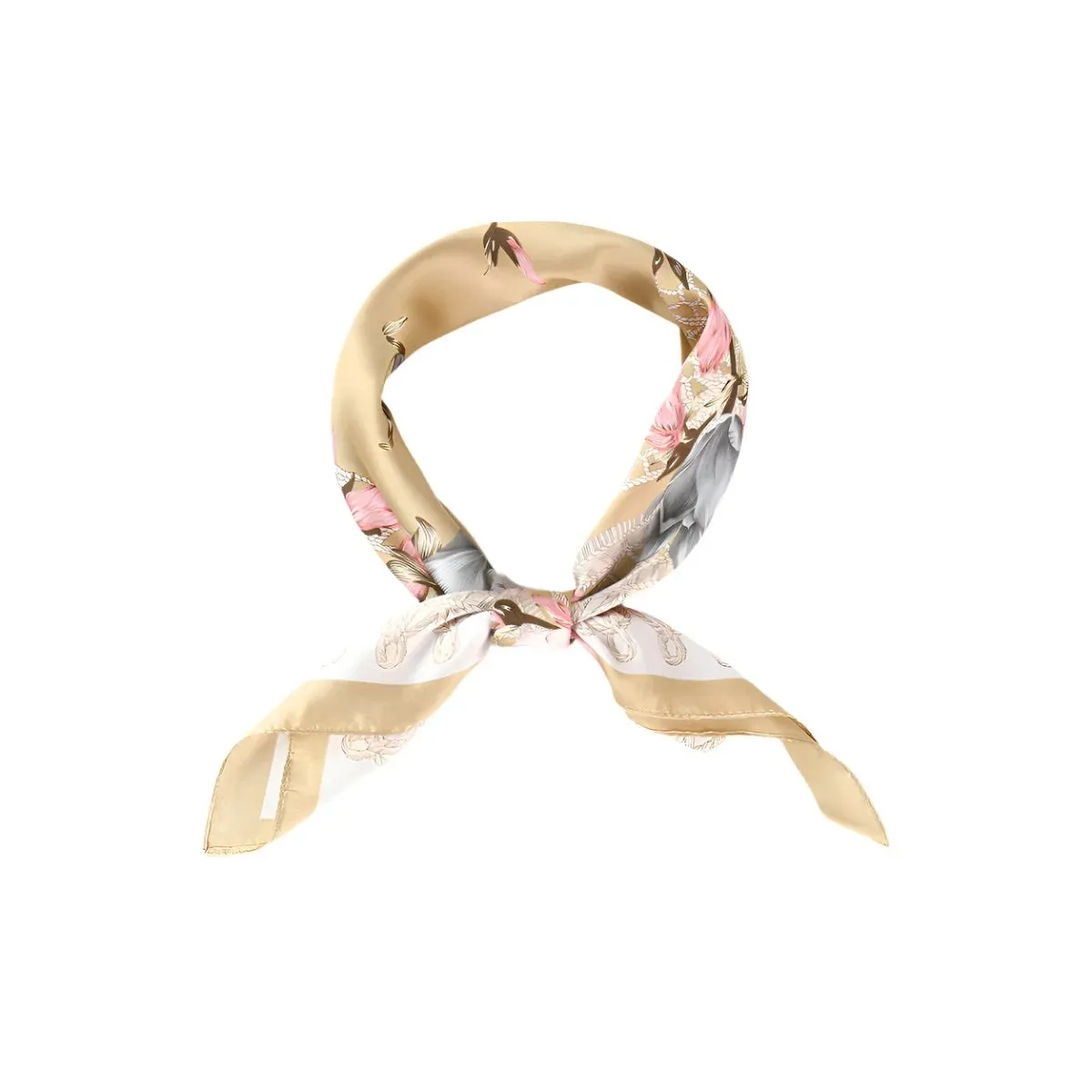 Assorted Floral Print Bandana Scarf