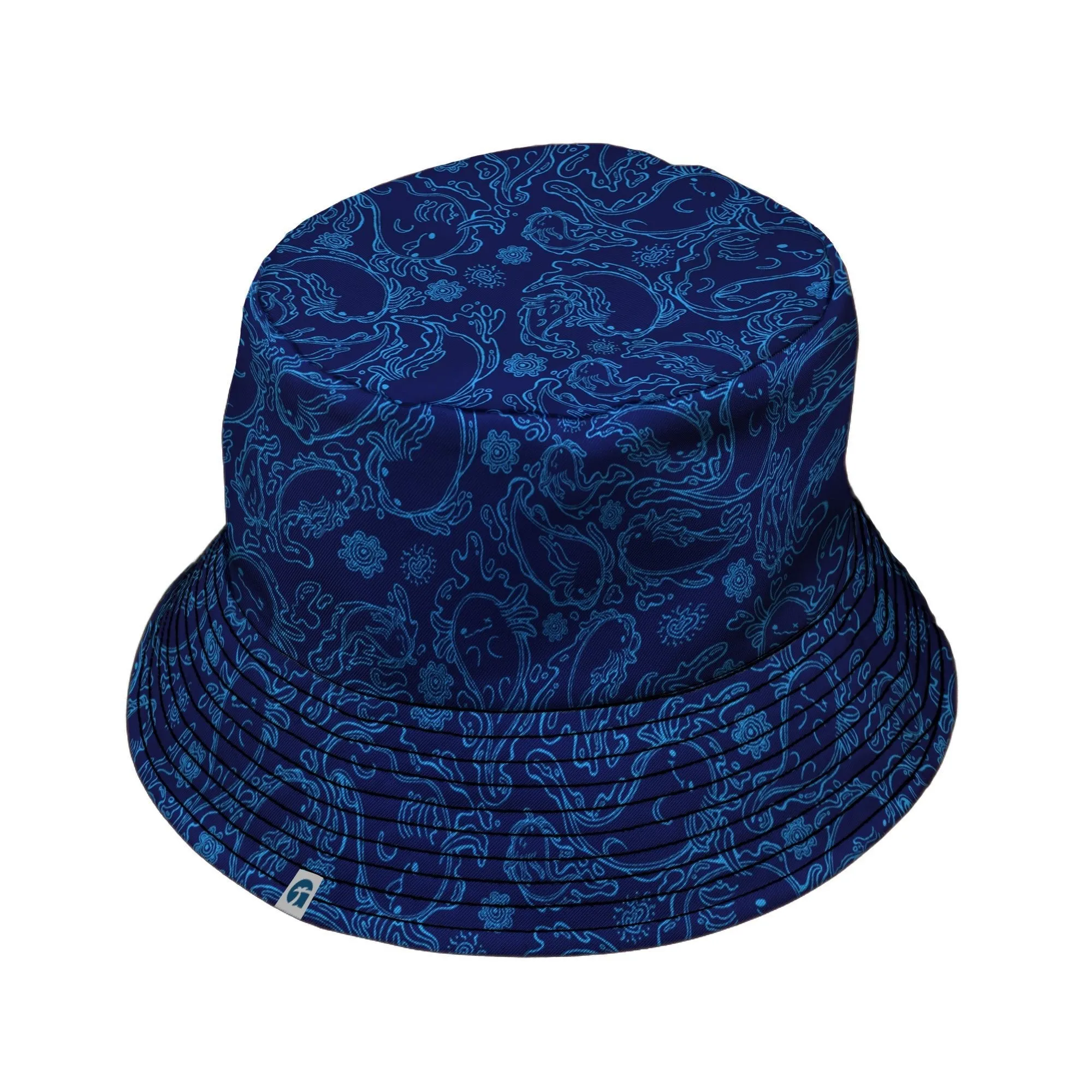 Axolotl Waterbending Salamanders Bucket Hat