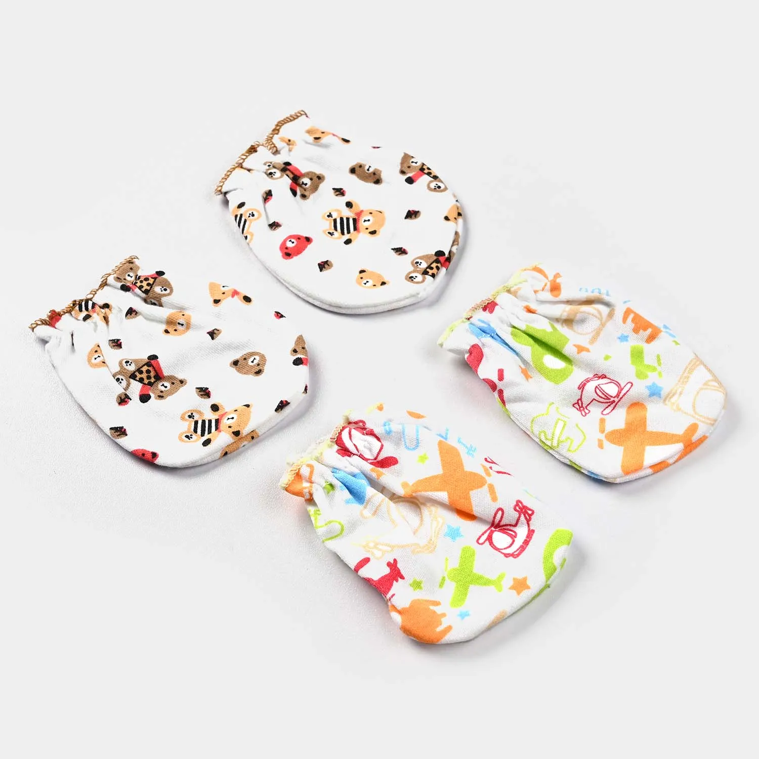 Baby Mittens Pack Of 2PCs | 9M 