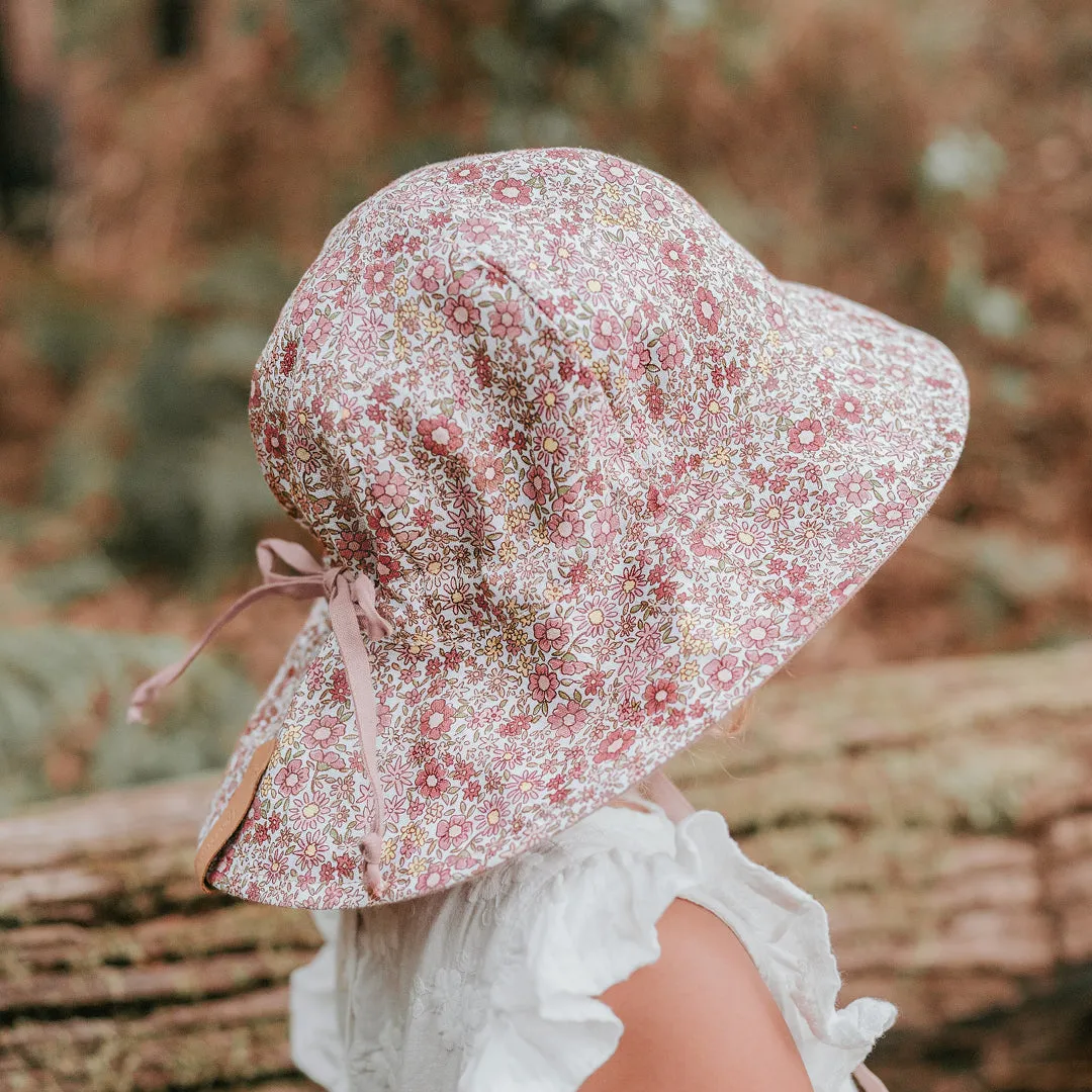 BEDHEAD WANDERER REVERSIBLE PANELLED BUCKET HAT- RAMBLE/ROSA