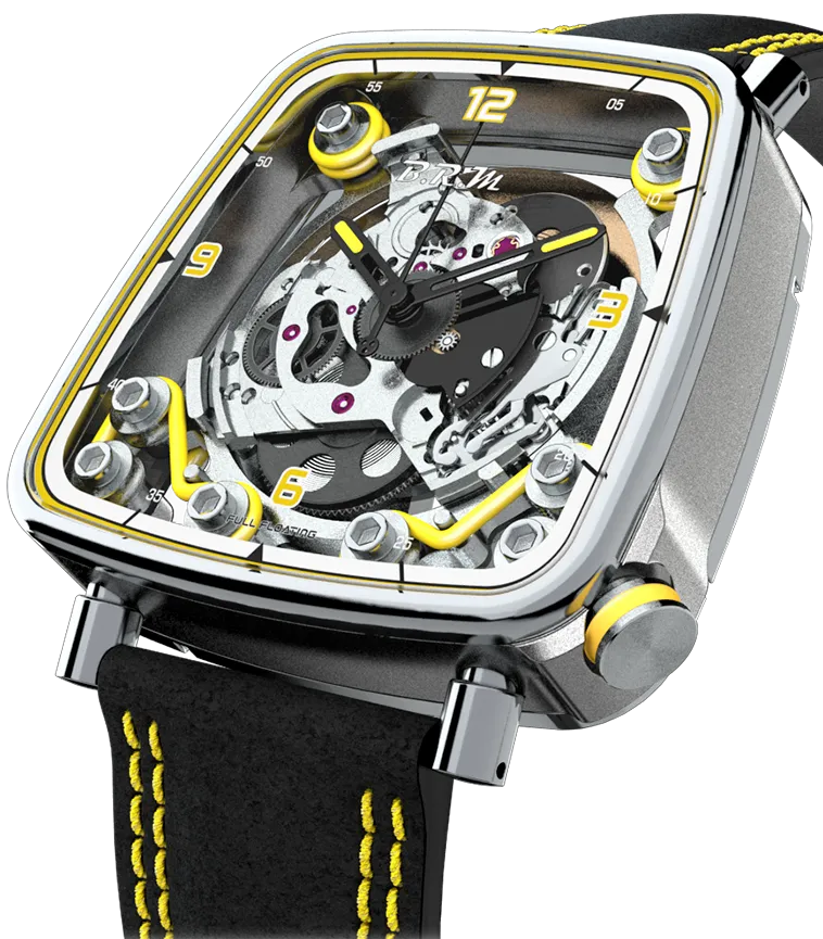 BM Watch FF39-4 Grey Titanium Yellow