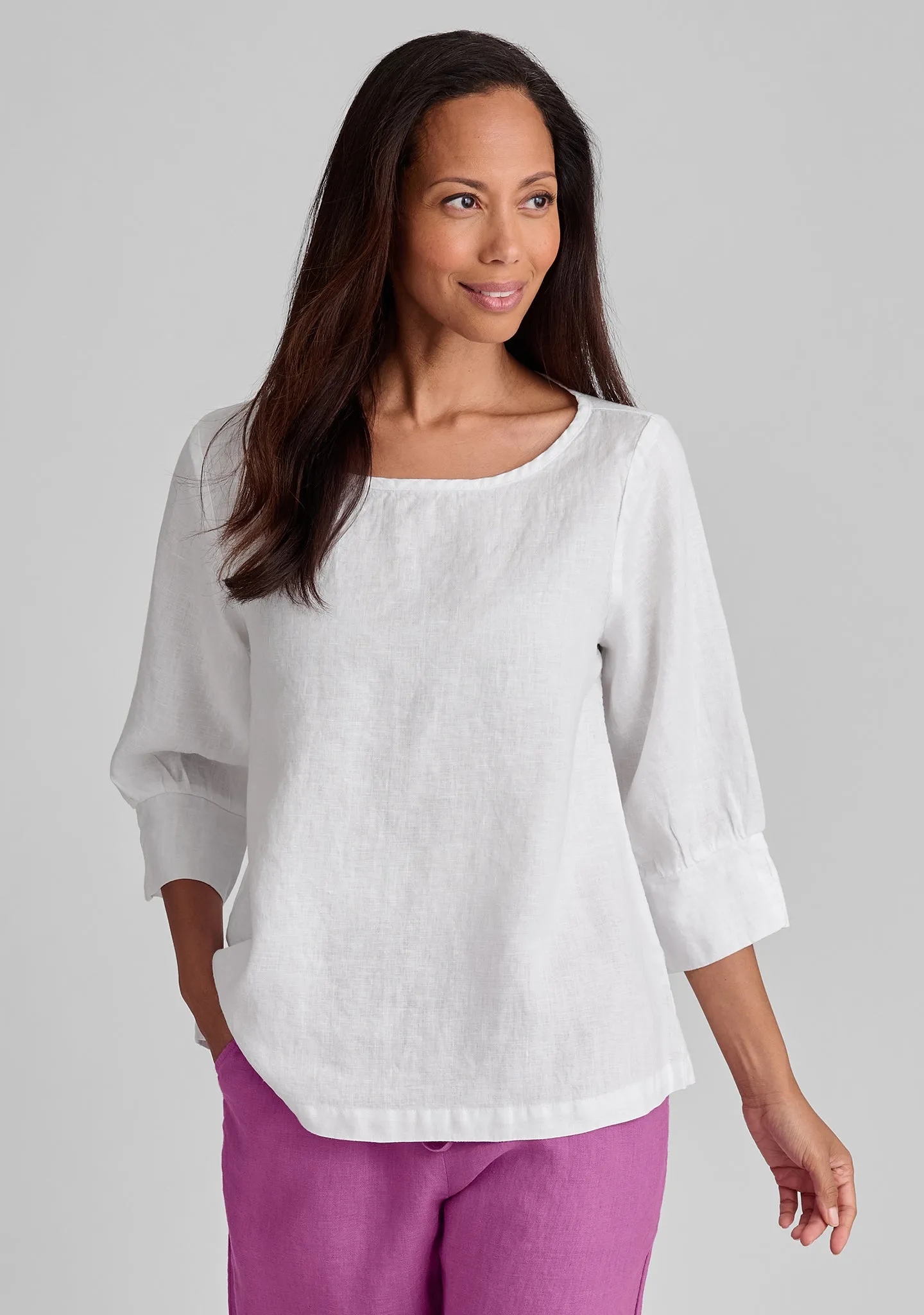 Charming Top - Linen Shirt