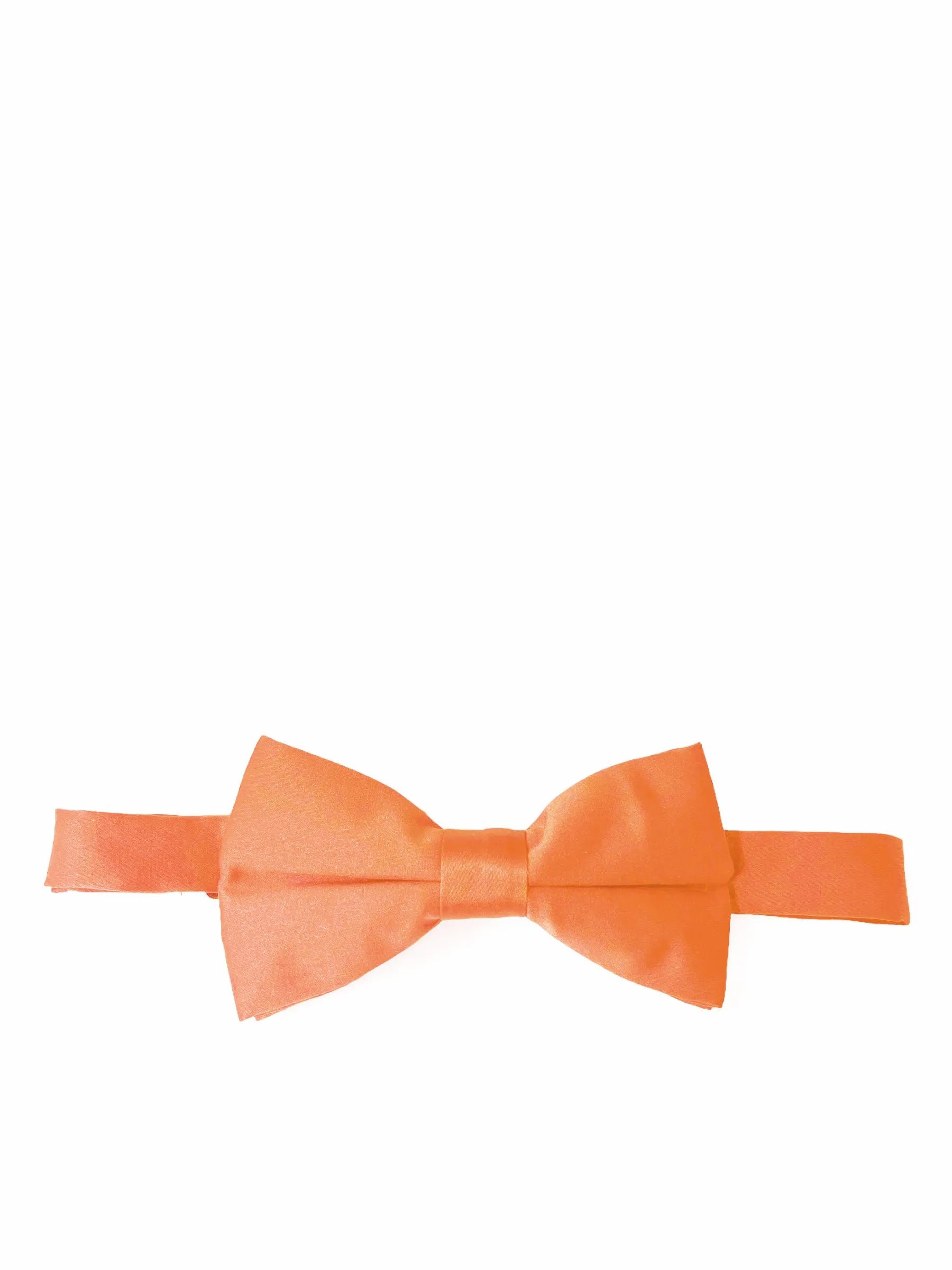 Classic Solid Peach Bow Tie