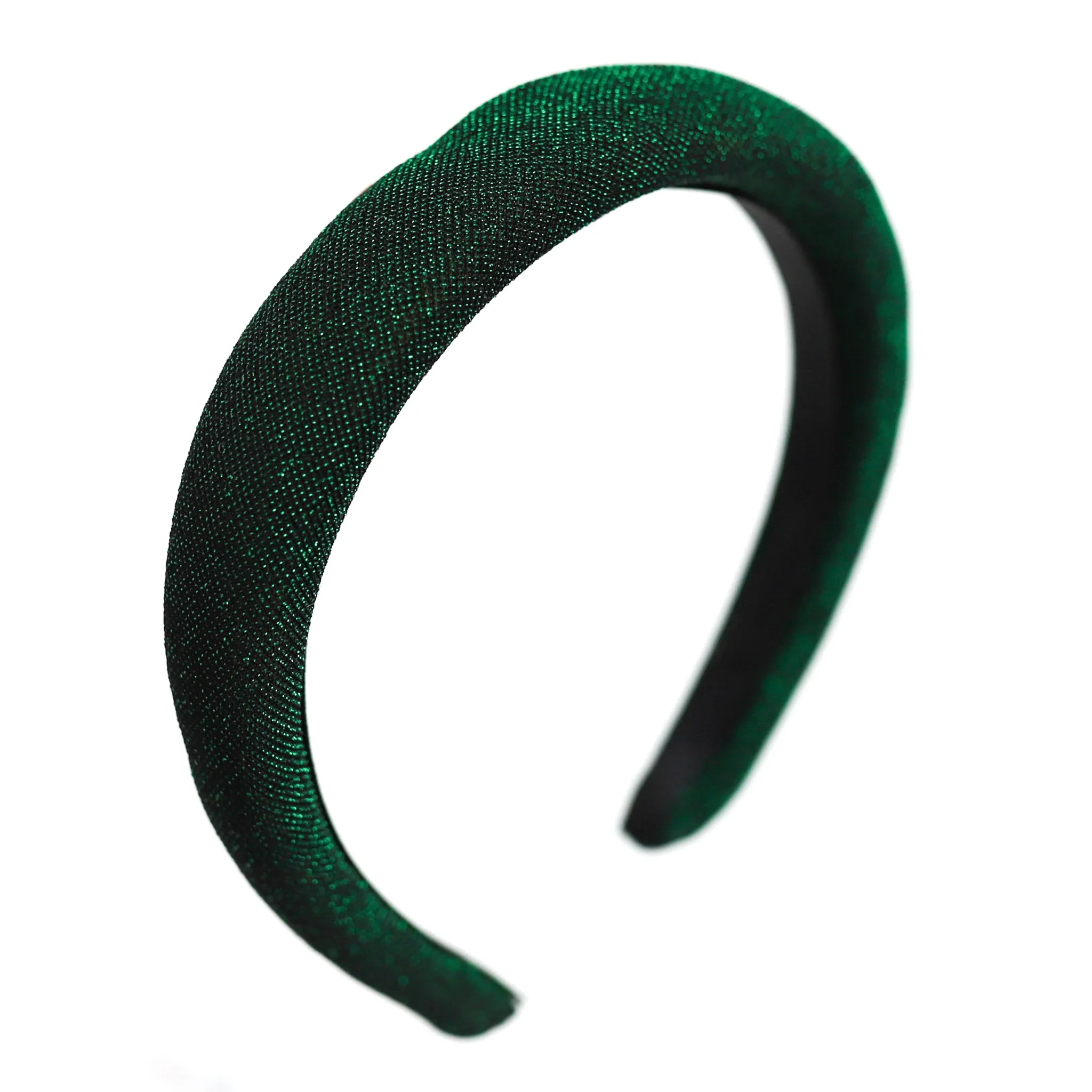 Cushioned Headband - Sparkly Green