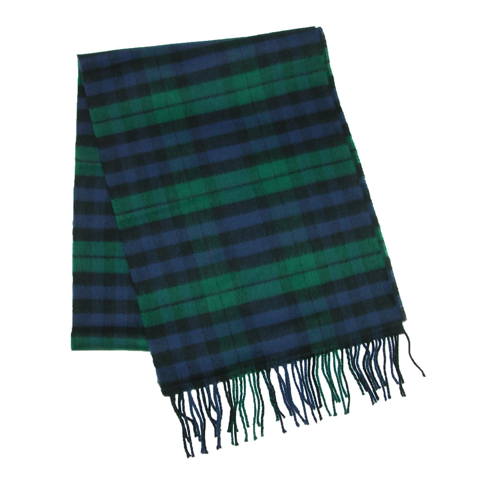 David & Young Soft Plaid Winter Scarf