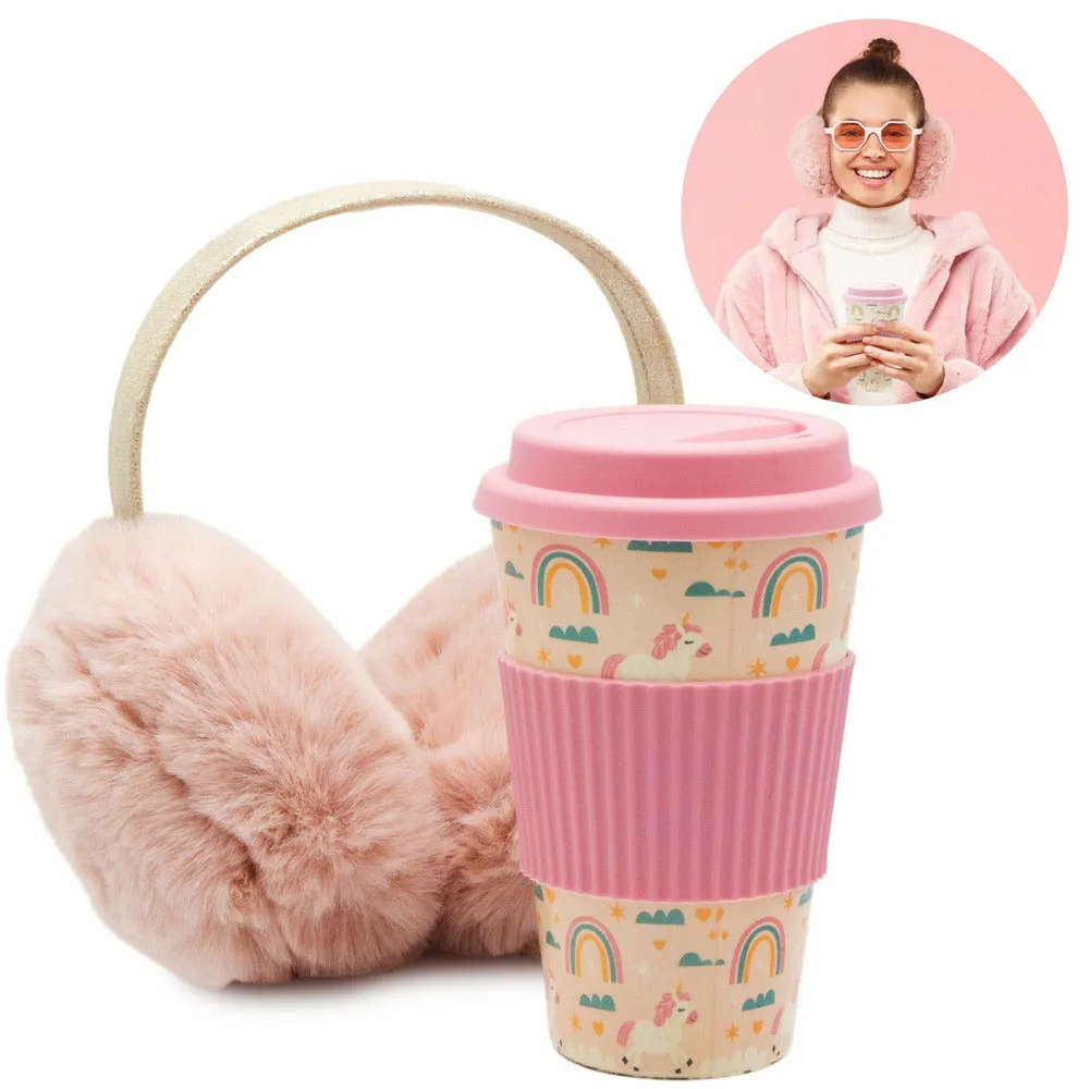 Earmuff and Travel Cup Set