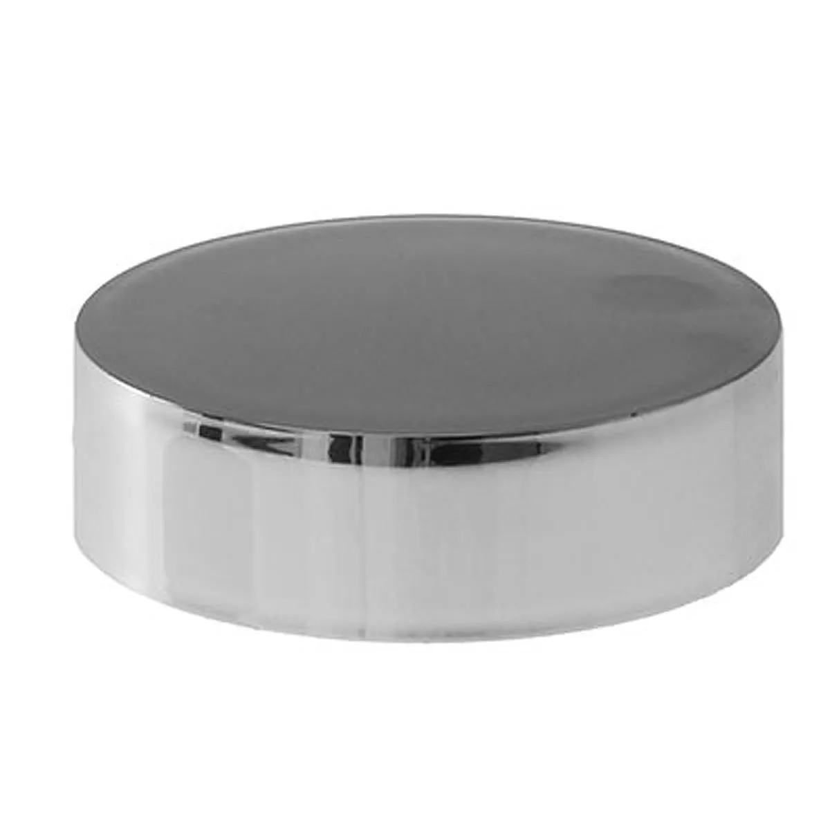 eBottles Silver Child-Resistant Smooth-Sided PE-Lined Cap | 53 mm