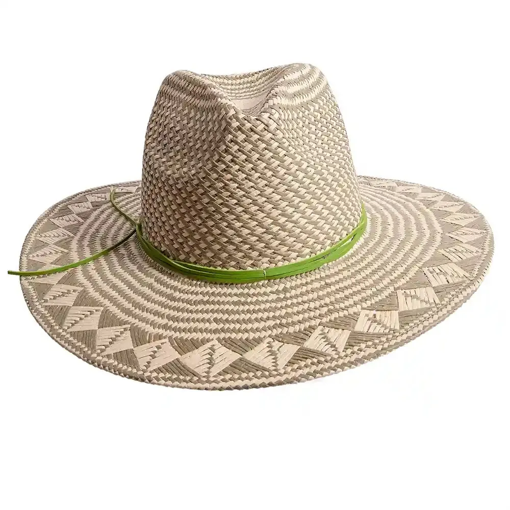 Eppie | Mens Two Tone Toyo Straw Sun Hat