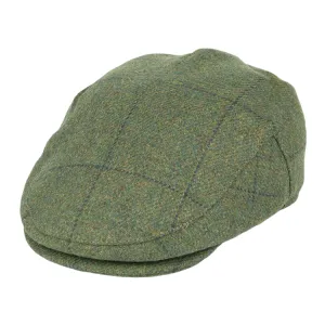 Failsworth Gamekeeper Check Cap - Moss