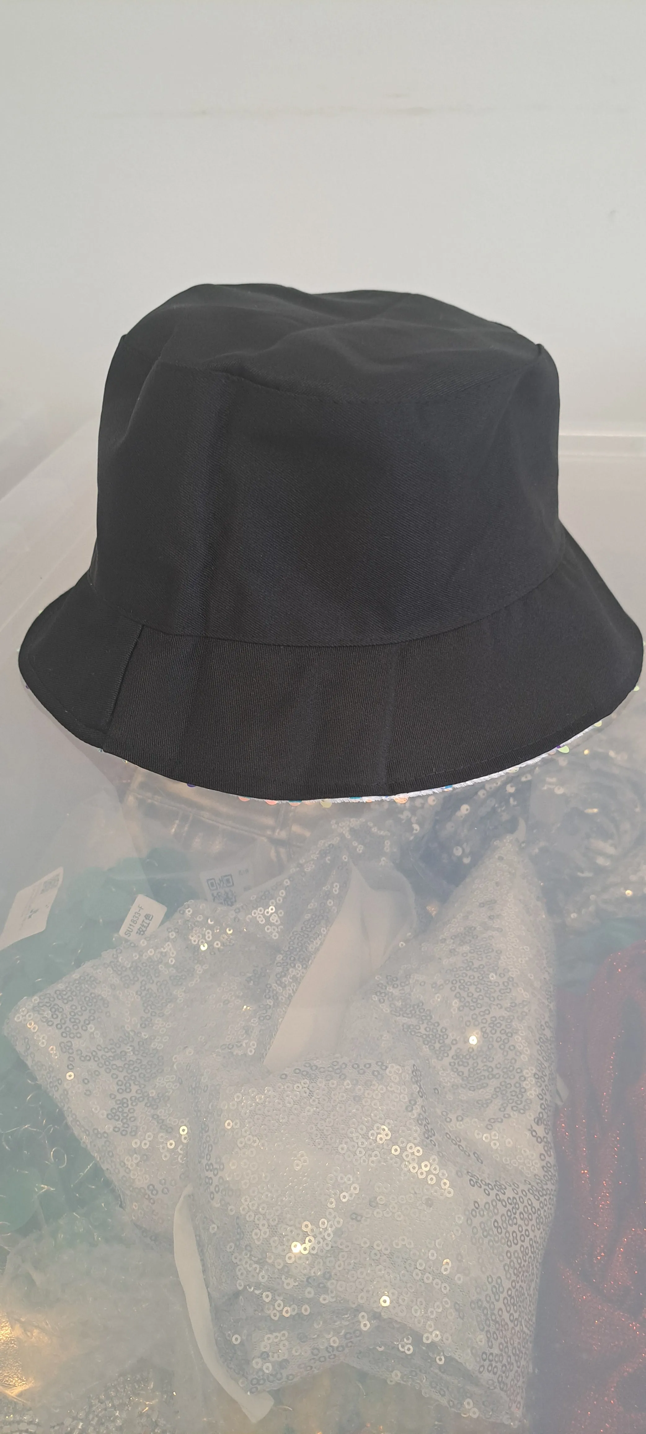 Glitter Sequins Bucket Hat