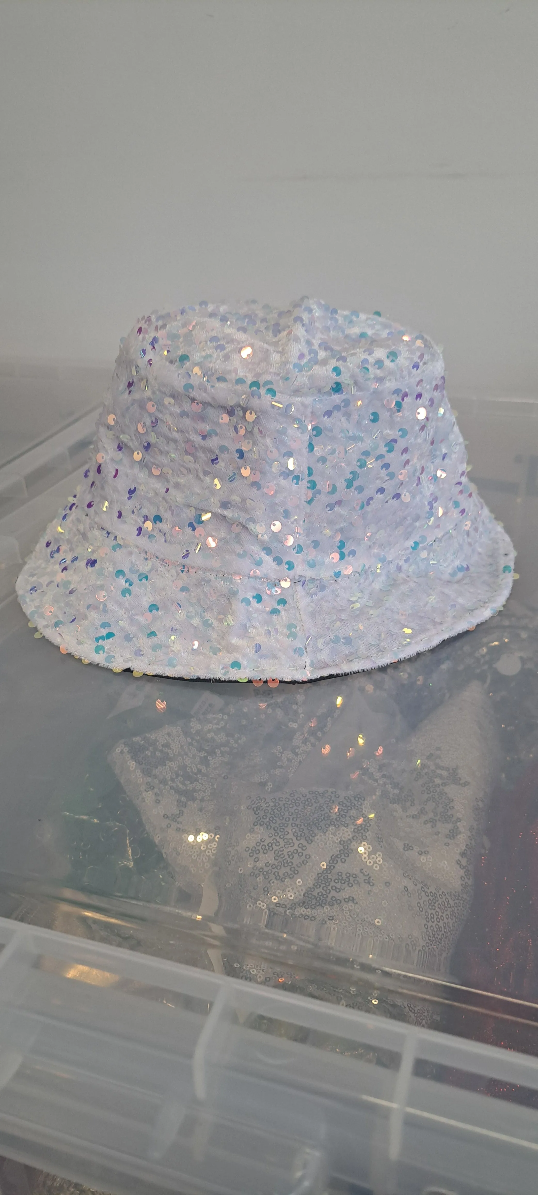 Glitter Sequins Bucket Hat