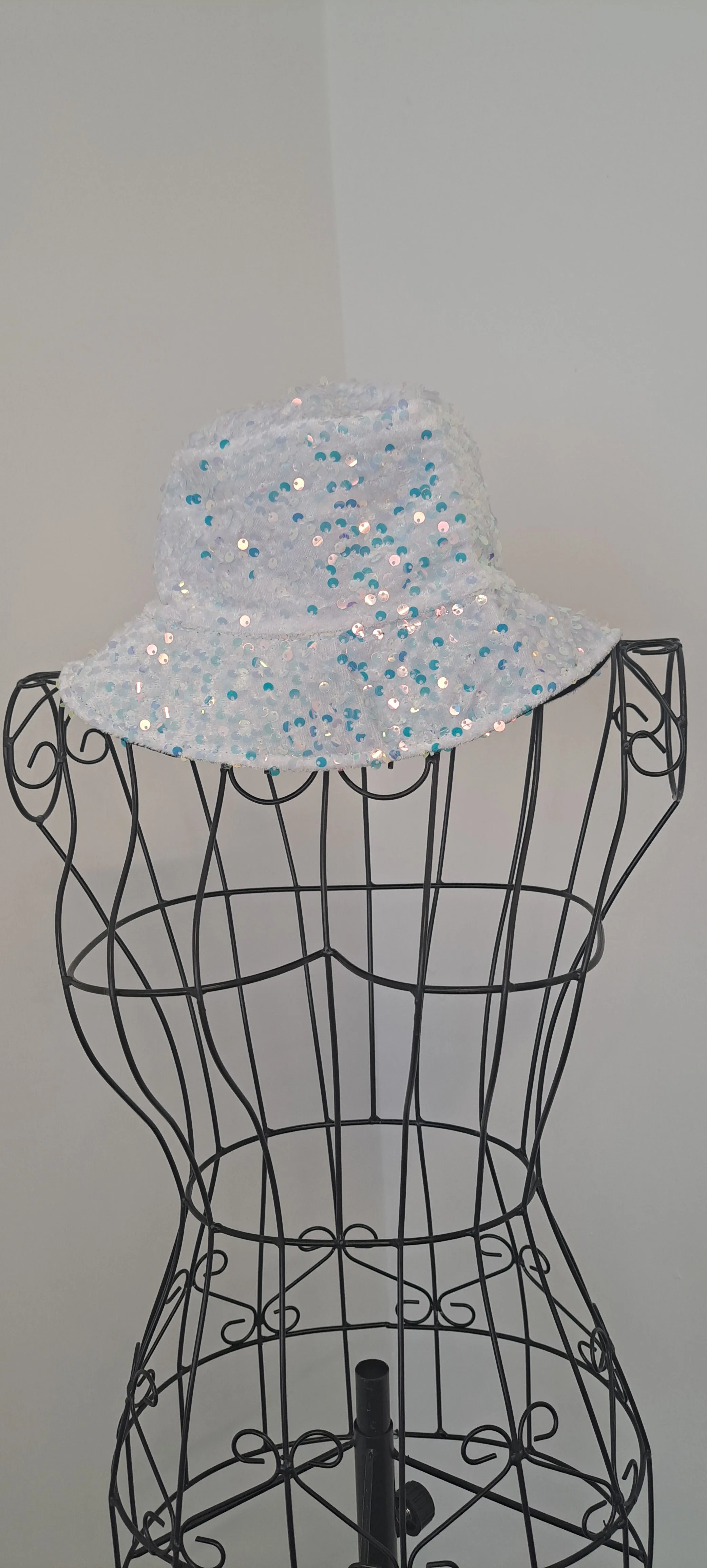 Glitter Sequins Bucket Hat