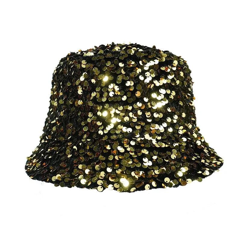 Glitter Sequins Bucket Hat