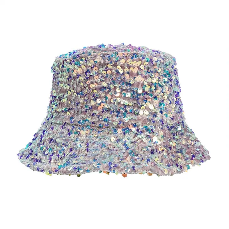 Glitter Sequins Bucket Hat