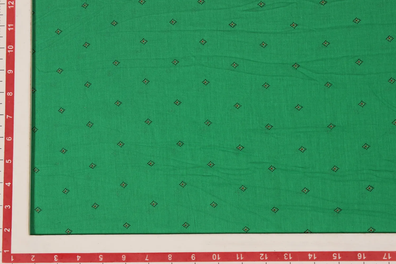 Green Cotton Voile Fabric