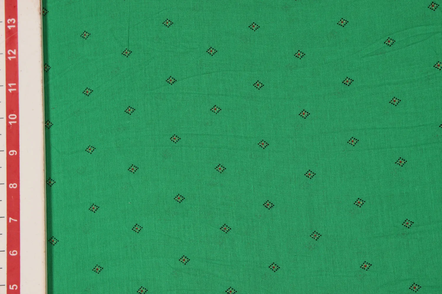 Green Cotton Voile Fabric