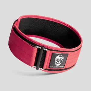 Gymreapers Quick Locking Weightlifting Belt - Pink