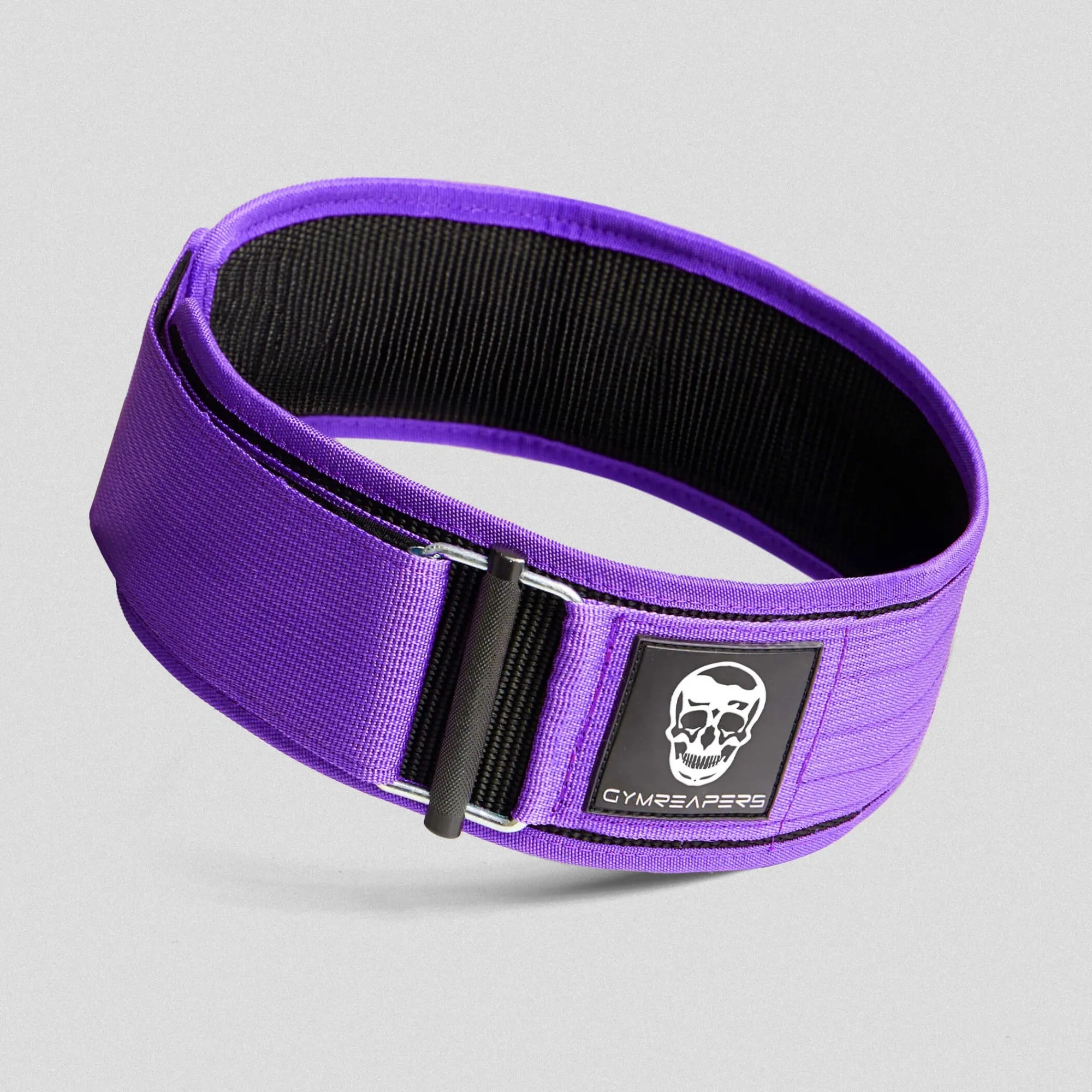 Gymreapers Quick Locking Weightlifting Belt - Purple