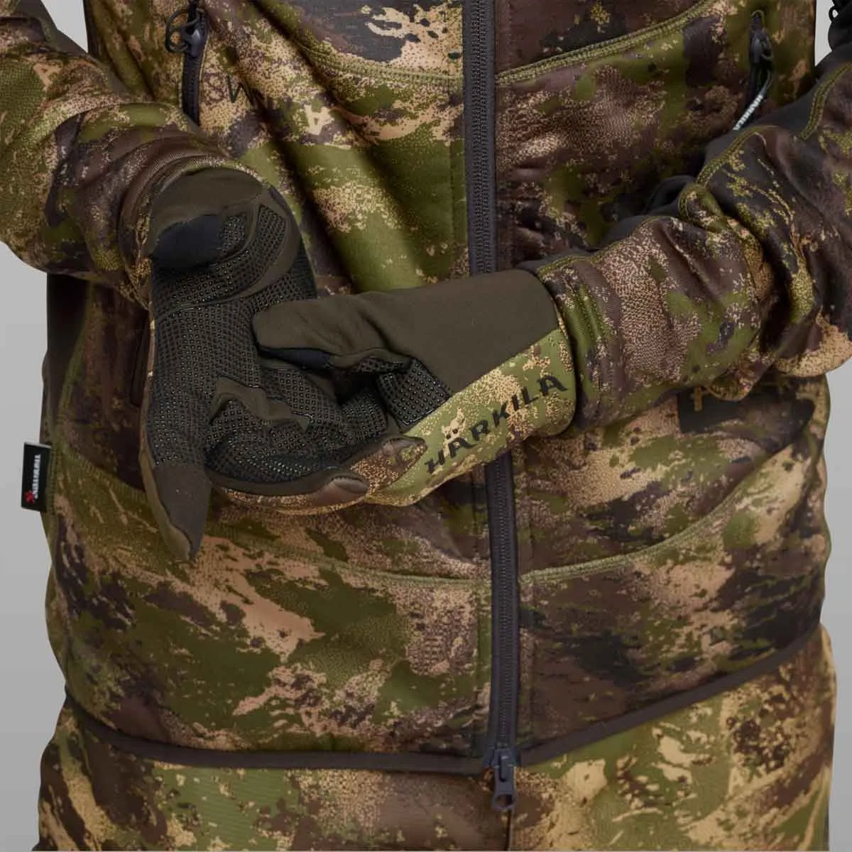 Harkila Deer Stalker Camo Fleece Gloves