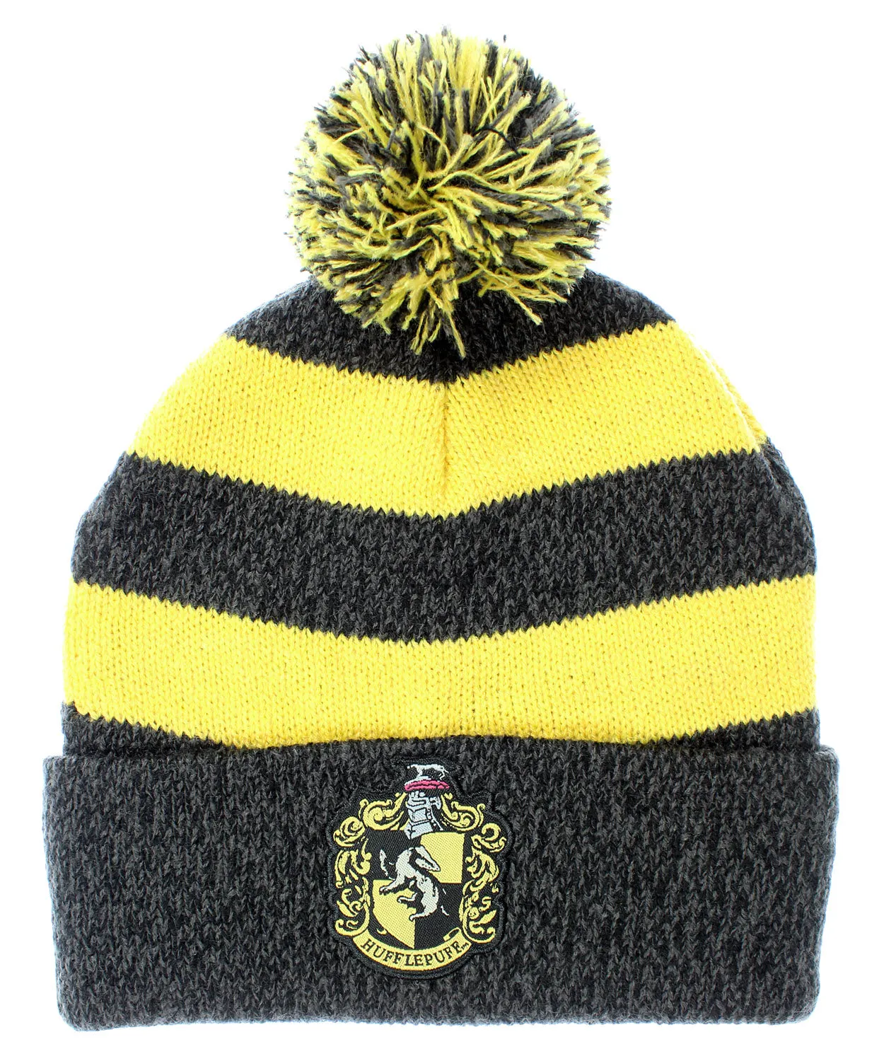 Harry Potter Hogwarts Houses Knit Scarf & Pom Beanie Set