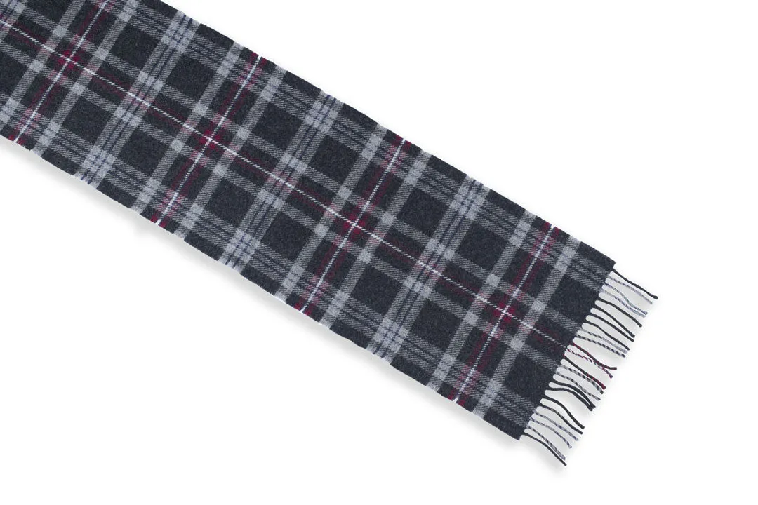 Hebridean Heather Lambswool Scarf