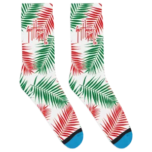 Holiday Leaf Socks