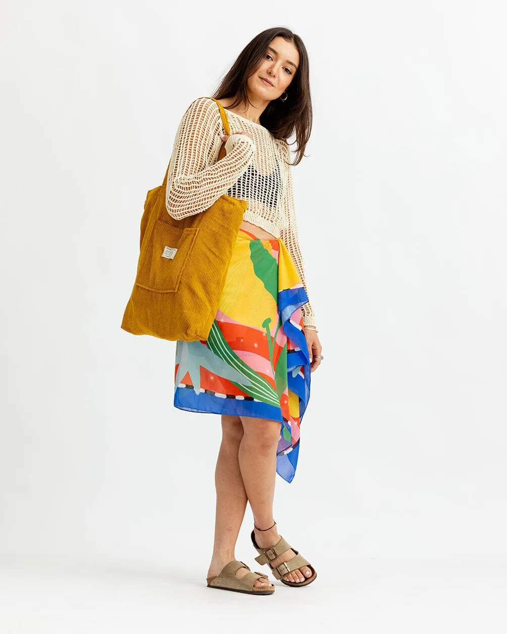 Lemon Tree Maxi Flowy Wraps