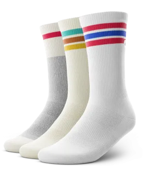 Long Weekend Crew Socks 3-Pack