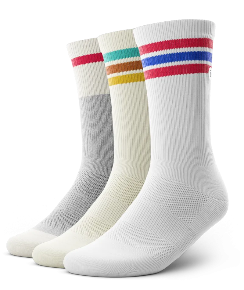 Long Weekend Crew Socks 3-Pack