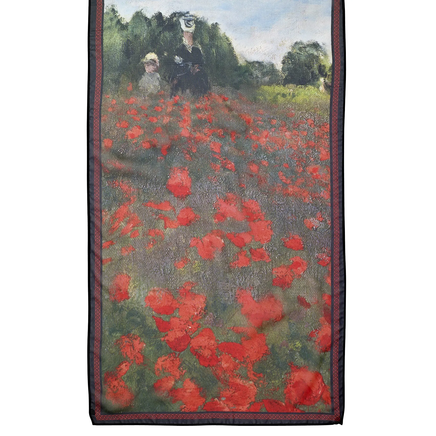 Monet Poppy Field Scarf