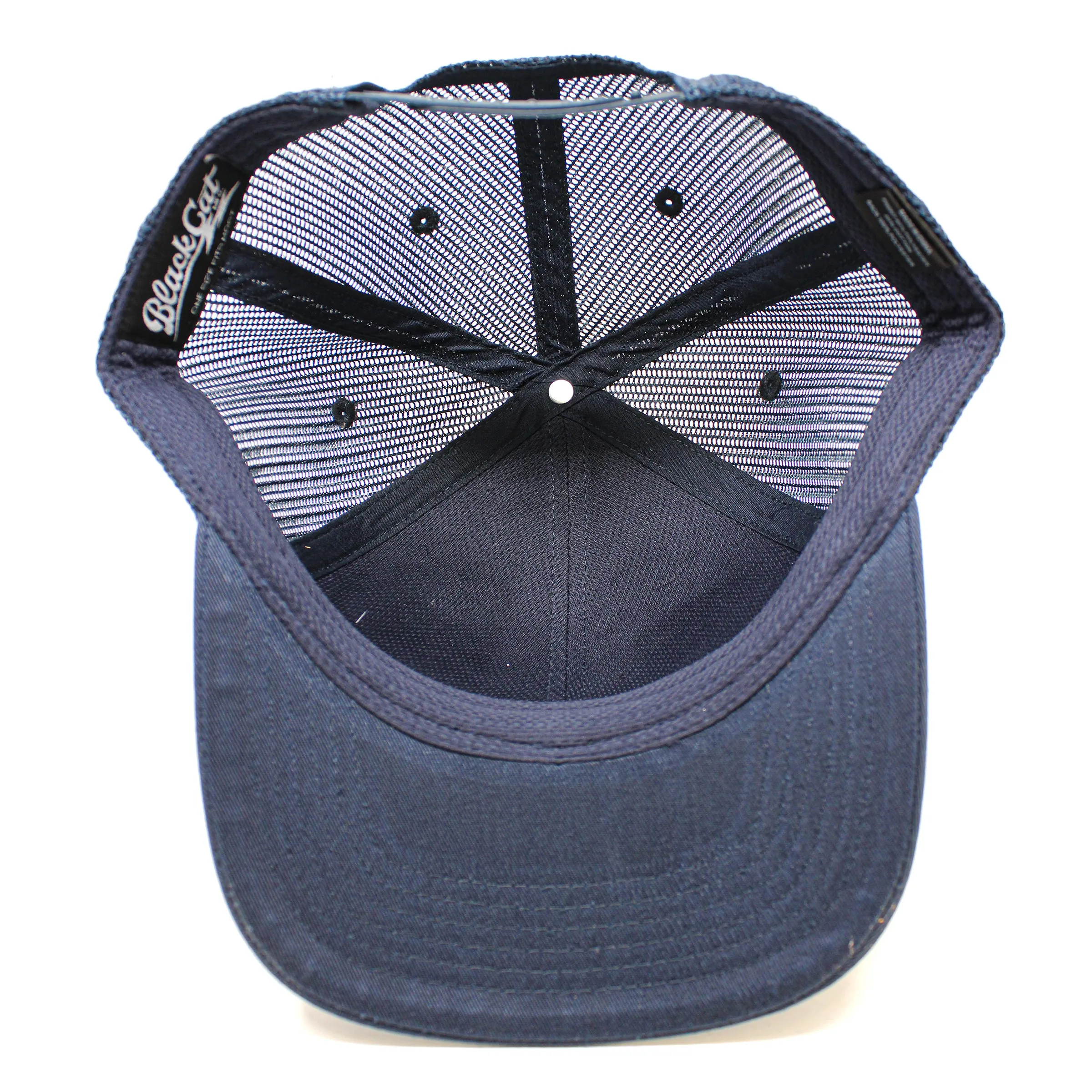 OE - Performance Trucker Hat - Yellowfin Tuna Leather Patch