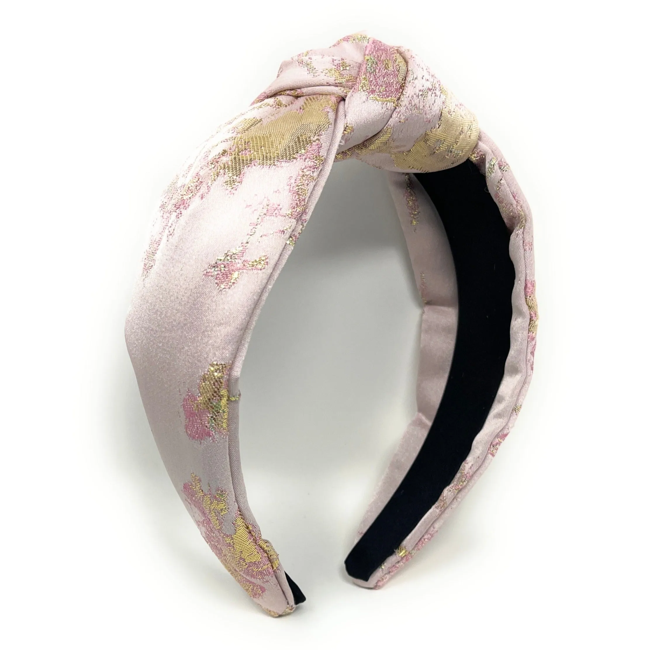 Pink Blossom Knotted Headband