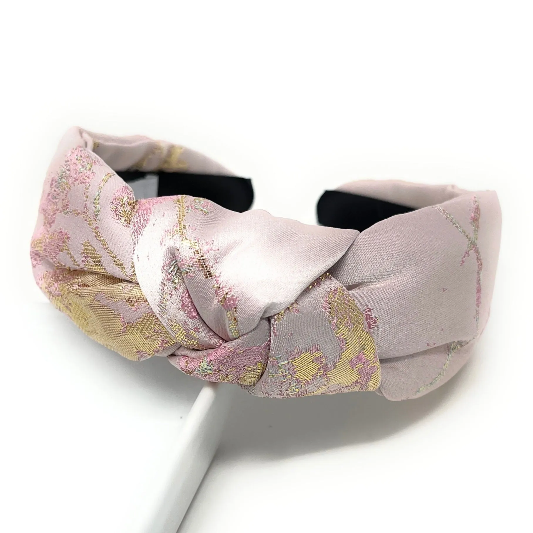 Pink Blossom Knotted Headband