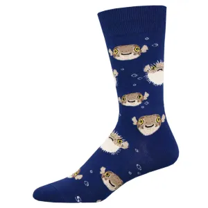 Pufferfish Men's Crew Sock