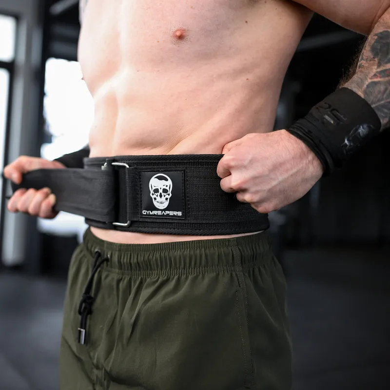 Quick Locking Weightlifting Belt | Premium Back Support - Green