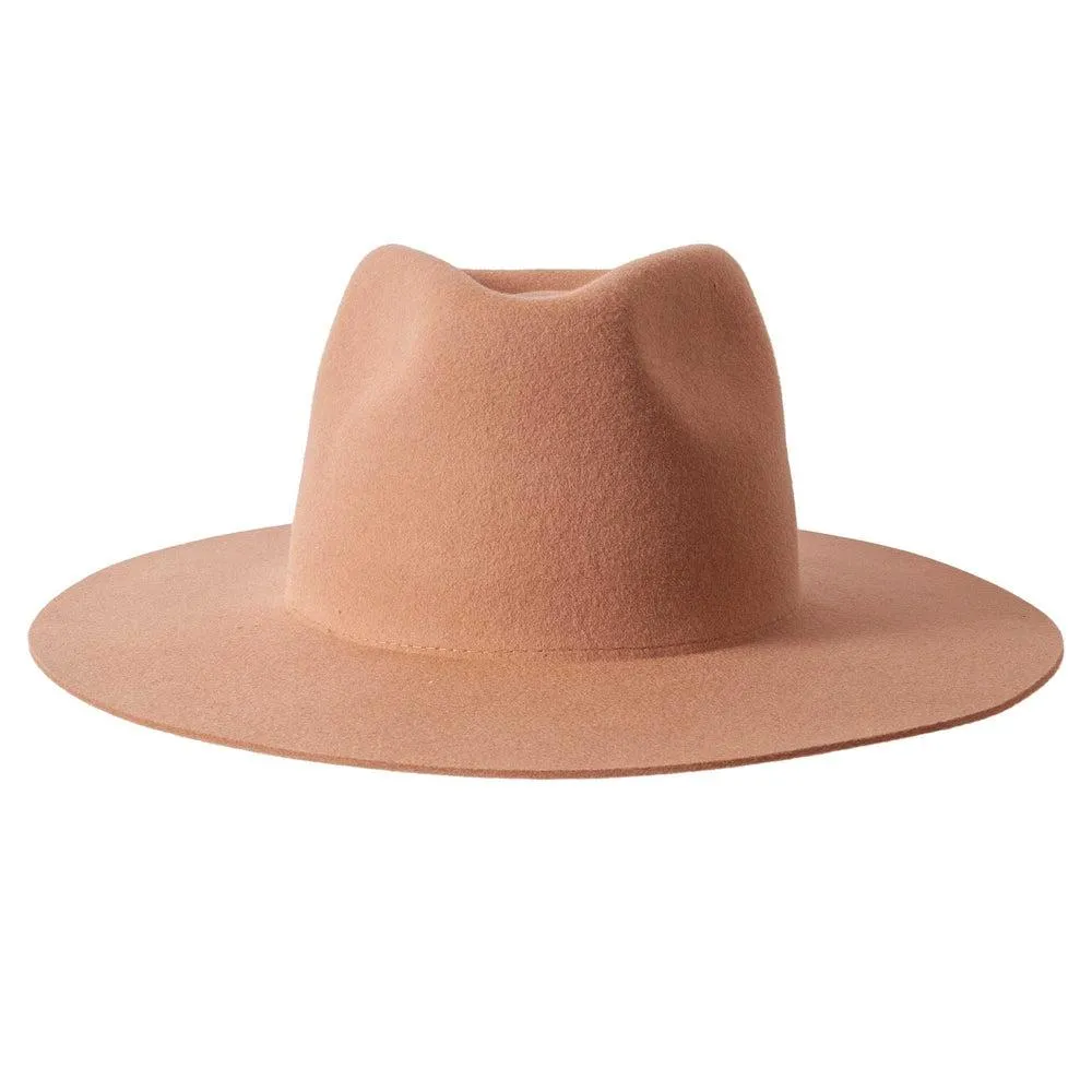 Rancher | Womens Wide Brim Felt Fedora Hat