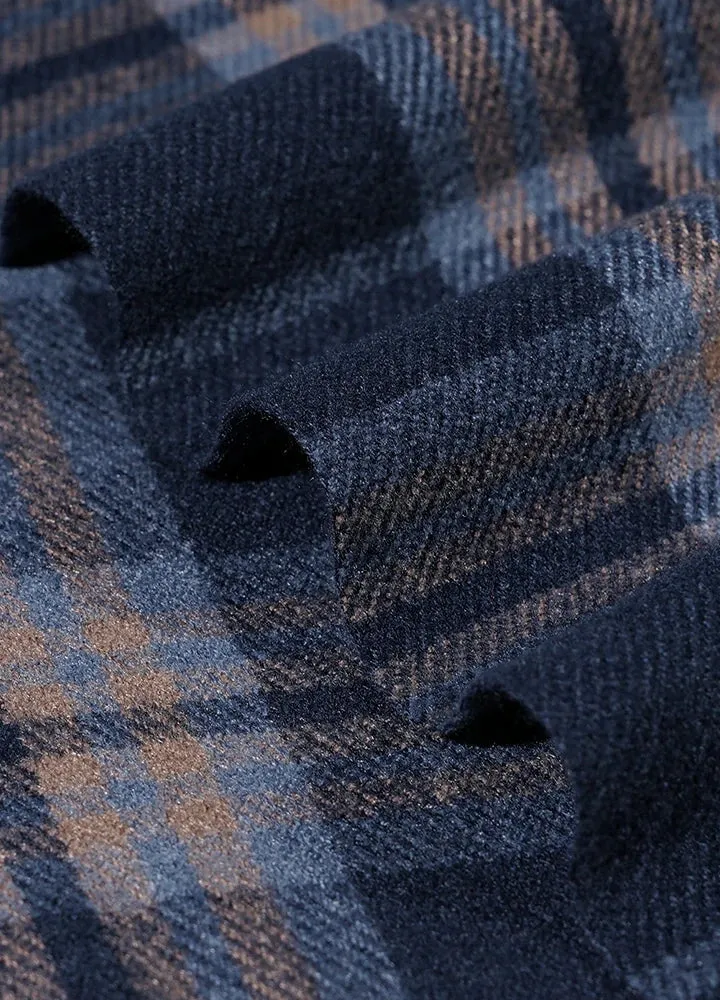 Soft Plaid Cashmere Feel Winter Scarf