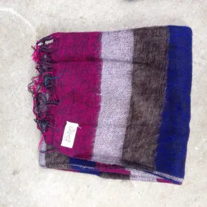 Soft Yak Stripe Shawl