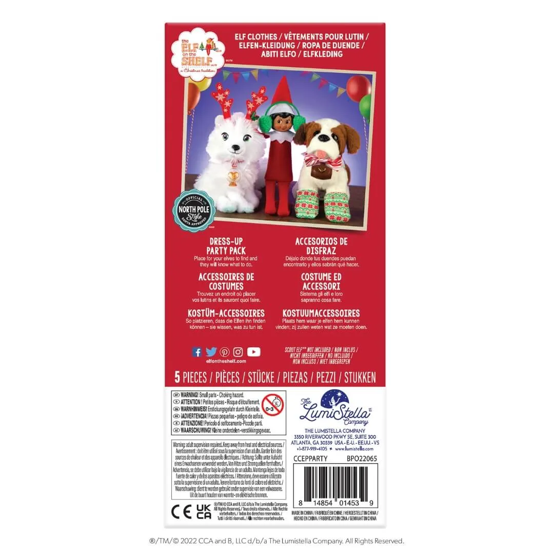 The Elf on the Shelf® Claus Couture Collection® Dress-Up Party Pack