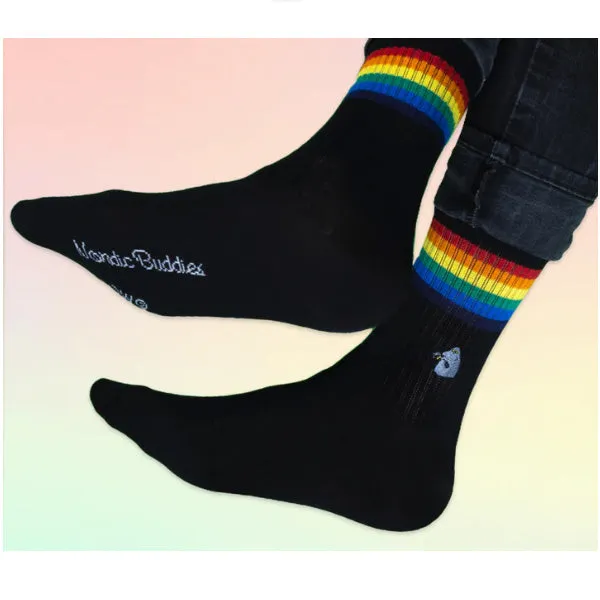 The Groke Retro Ladies Socks - Black