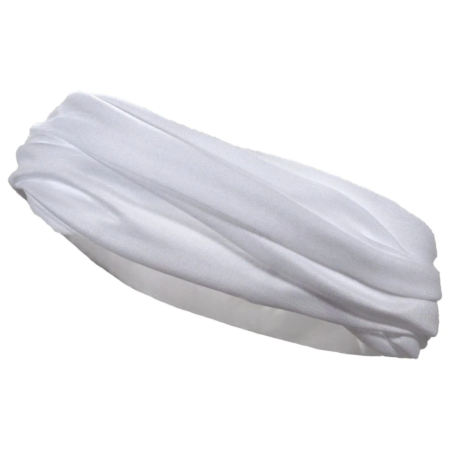 White Neck Gaiter Headband