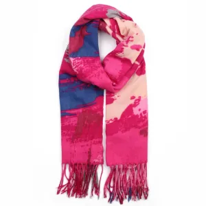 Winter Scarf Soft Touch Pink