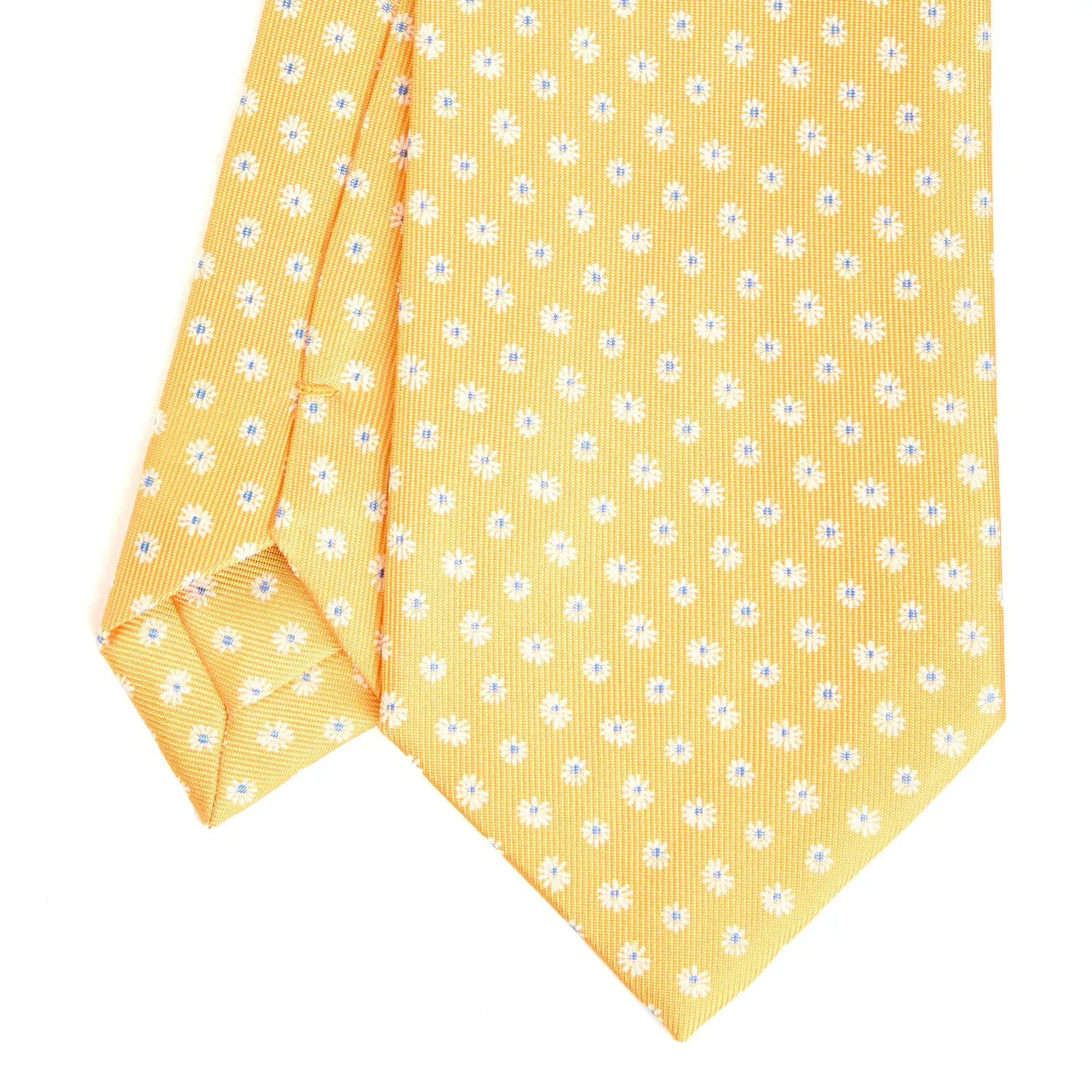 YELLOW CLASSIC SILK TIE